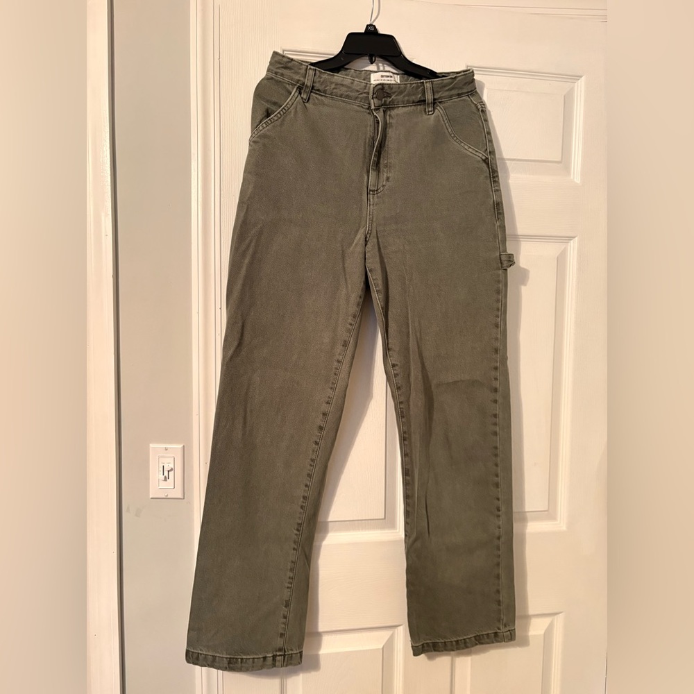 Green Cotton On Women’s Carpenter Jeans